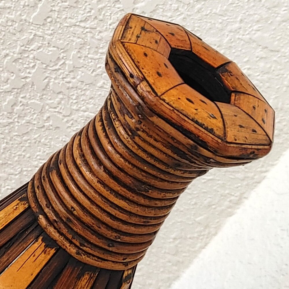 Wood Art /vase to hold dry flowers, leaf collection, grass, ... - Picture 14 of 16
